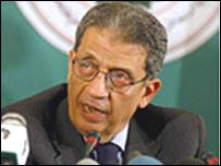 अरब लीग के महासचिव अम्र मूसा