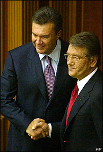 ويکتور يوشچنکو و ويکتور يانوکوويچ