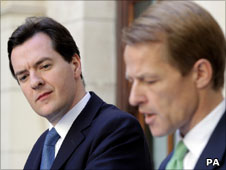 George Osborne and David Laws