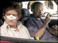 مايلز (پل جياماتی) و جک (توماس هيدن چرچ)