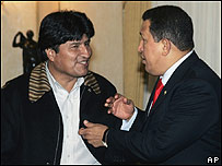 Morales ve Chavez