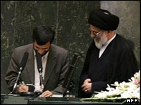 شاهرودی و احمدی نژاد