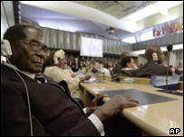 موگابه در اجلاس فائو