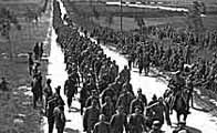 Image of German soldiers taken prisoner