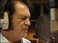 Engelbert Humperdinck in the studio