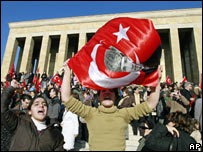 ترکی میں مظاہرہ