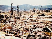 ہیروشیما کی تباہی