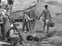 Boers resting during a trek (Getty Images/Hulton Archive)