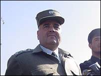 فرمانده پليس کابل