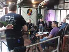 Politics Show outside broadcast