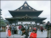 Nagano'daki tapınak