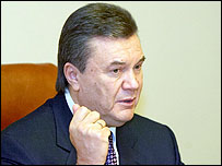 Віктор Янукович виглядав нерадим по закінченню зустрічі із Віктором Ющенком