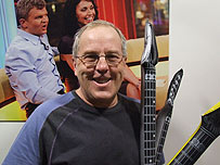 Dave the Prop and inflatable guitars