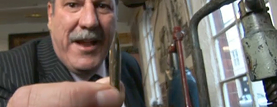 A Birmingham steel pen nib