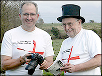 Writer Marcus Moore and photographer Ben Cavanna