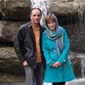 Sam and Lynda in Leila Park Tehran