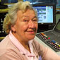Rae Wilson at the sound desk in the BBC Radio Ulster studio's - Recording her story for Days Like This