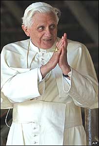 O papa Bento 16