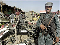 پلیس افغان در قندهار (آرشیو)