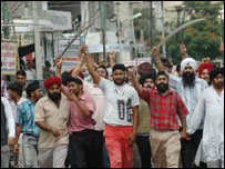सिख प्रदर्शन (फ़ाइल चित्र)