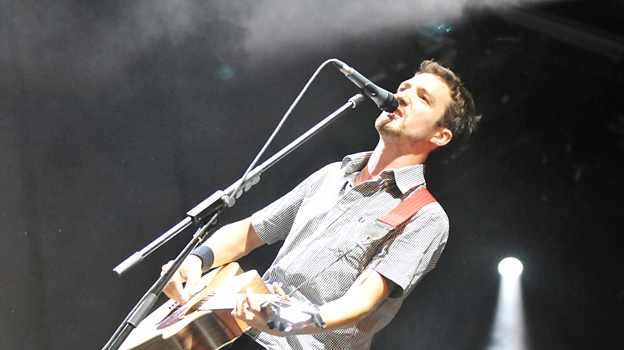 Frank Turner on the NME/Radio 1 Stage
