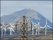 Crann-dealain agus beinn