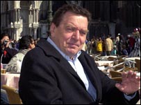 Gerhard Schroeder, chanceler alemão