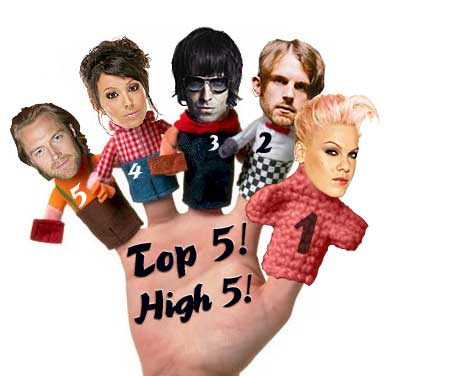 Top 5 High 5