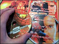 CDs piratas de 'Homem-Aranha 2'