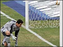 O goleiro Júlio Cesar