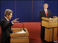 جورج بوش و جان کری 