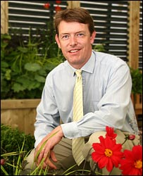 Jonathan Hall at Sandringham Flower Show