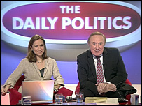 Jenny Scott and Andrew Neil