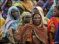 Darfurlu kadınlar