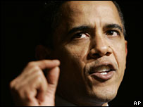Barack Obama addresses a Martin Luther King dinner in Las Vegas