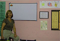 Nesta Wyn Merrells yn Ysgoldy Esquel