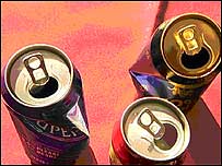 Superstrength canned drinks 