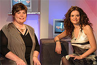 Dr Mair Edwards a Ffion Dafis