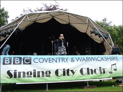 Singing City at the Godiva Festival 2007