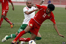 Bahrain Indonesia football match