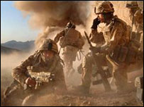 अफ़ग़ानिस्तान में तैनात सैनिक