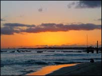 Praia de Santa Maria, ilha do Sal