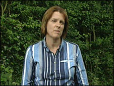 Caroline Spelman outside her home