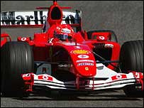 Michael Schumacher conquistou sua sexta vitória na temporada