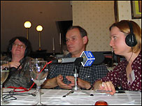 Світлана Пиркало з гостями Олександрою Коваль і Тарасом Возняком 