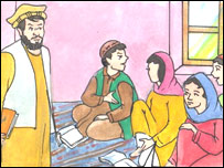 معلم رحيم، شمس، عاقله او پلوشه