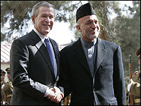 کرزی و بوش (آرشیو)