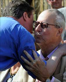 David Cameron with father Ian c/o Getty Images