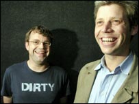 Tangled's founders Phil Morse and Terry Pointon