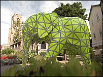 Go Elephant in Norwich city centre